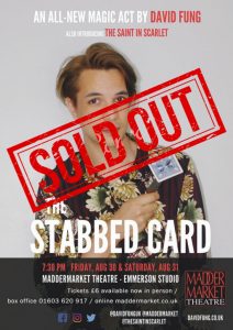 Magic Show Norwich - Sold Out Poster